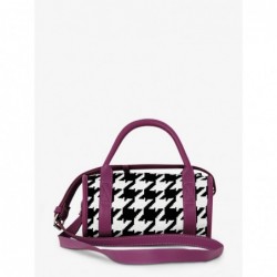 Sac Bowling Cuir Violet Femme Charlie Allure Zinzolin