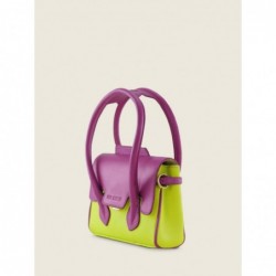 Mini Sac à Main Cuir Violet Femme Colette Xs Sorbet Cassis