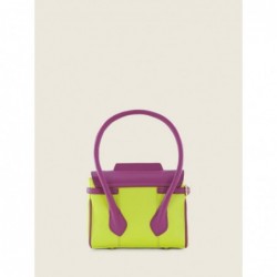 Mini Sac à Main Cuir Violet Femme Colette Xs Sorbet Cassis