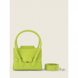 Mini Sac à Main Cuir Vert Femme Colette Xs Sorbet Pomme