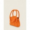 Mini Sac à Main Cuir Orange Femme Colette Xs Sorbet Mangue