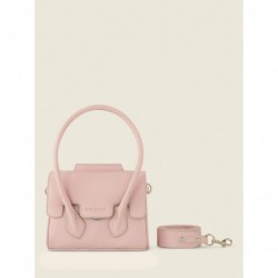 Mini Sac à Main Cuir Rose Femme Colette Xs Pastel Poudré