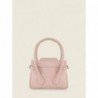 Mini Sac à Main Cuir Rose Femme Colette Xs Pastel Poudré