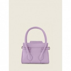 Mini Sac à Main Cuir Violet Femme Colette Xs Pastel Lilas