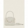 Mini Sac à Main Cuir Blanc Femme Colette Xs Pastel Craie