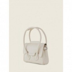 Mini Sac à Main Cuir Blanc Femme Colette Xs Pastel Craie