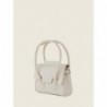 Mini Sac à Main Cuir Blanc Femme Colette Xs Pastel Craie