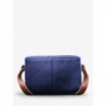 Sac BandoulièRe Cuir Femme Bleu Lemini Indispensable Bleu Egyptien