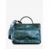 Paul Marius Sac BandoulièRe Cuir Femme Bleu Vert