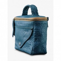 Paul Marius Sac BandoulièRe Cuir Femme Bleu