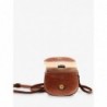 Mini Sac BandoulièRe Cuir Marron Femme