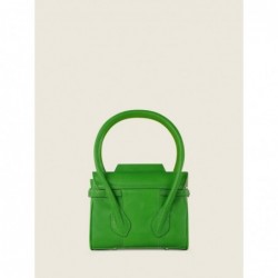 Mini Sac à Main Cuir Vert Femme