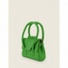 Mini Sac à Main Cuir Vert Femme Kiwi