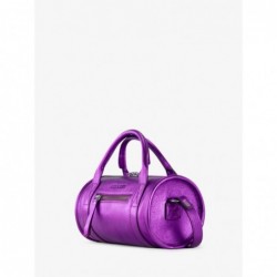 Petit Sac BandoulièRe Violet MéTallisé