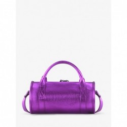 Petit Sac BandoulièRe Violet MéTallisé