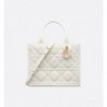 Sac Dior Book Tote Small blanc