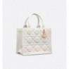 Sac Dior Book Tote Small blanc