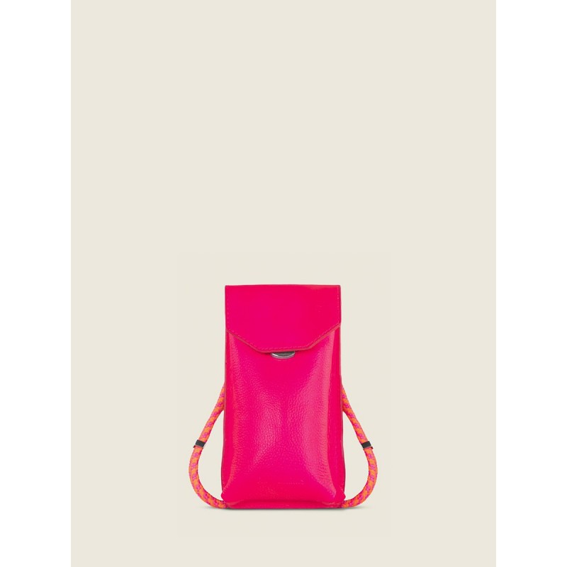 Sac TéLéPhone Cuir Rose Femme