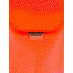 Sac TéLéPhone Cuir Orange Femme