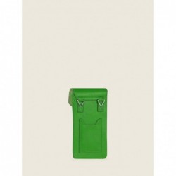 Sac TéLéPhone Cuir Vert Femme