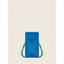 Sac TéLéPhone Cuir Bleu Femme