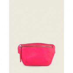 Mini Sac Banane Cuir Rose Femme