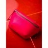 Mini Sac Banane Cuir Rose Femme