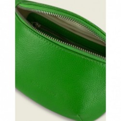 Mini Sac Banane Cuir Vert Femme