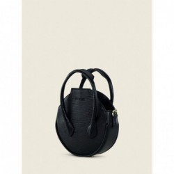 Mini Sac à Main Cuir Noir Femme