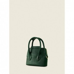 Mini Sac à Main Cuir Vert Femme