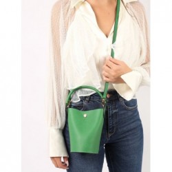 Sac bandoulière XS Epure cuir LONGCHAMP Vert