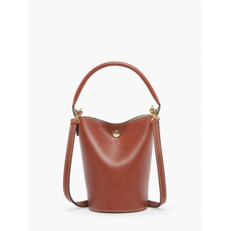 Sac bandoulière XS Epure cuir LONGCHAMP Brun