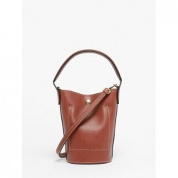 Sac bandoulière XS Epure cuir LONGCHAMP Brun