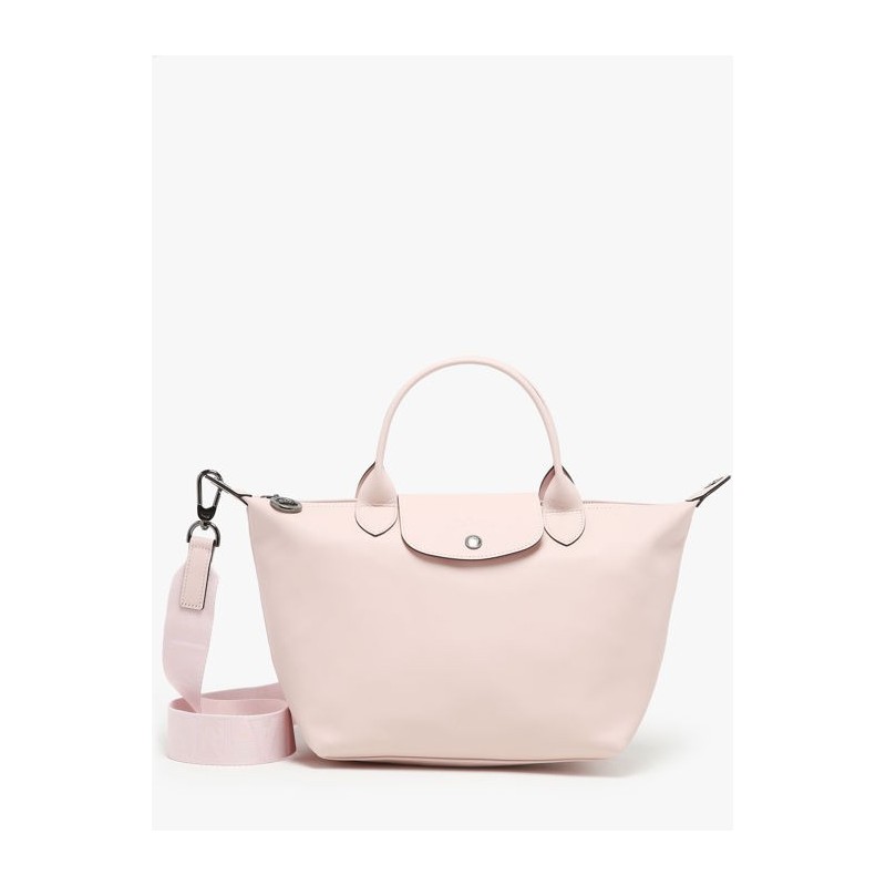 Sac porté main S Le Pliage Xtra cuir LONGCHAMP Nude