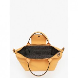 Sac porté main S Le Pliage Xtra cuir LONGCHAMP Abricot