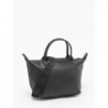 Sac porté main S Le Pliage Xtra cuir LONGCHAMP Noir