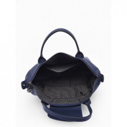 Sac porté main S Le Pliage Xtra cuir LONGCHAMP Navy