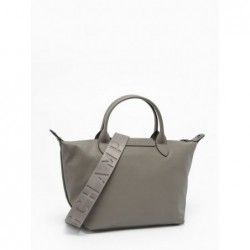 Sac porté main S Le Pliage Xtra cuir LONGCHAMP Tourterelle