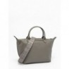 Sac porté main S Le Pliage Xtra cuir LONGCHAMP Tourterelle