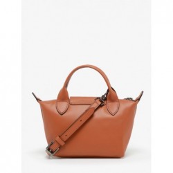 Sac XS Le Pliage Xtra cuir LONGCHAMP Cognac