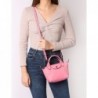 Sac XS Le Pliage Xtra cuir LONGCHAMP Rose