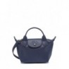 Sac XS Le Pliage Xtra cuir LONGCHAMP Navy