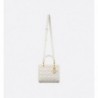 Sac Lady Dior Medium blanc