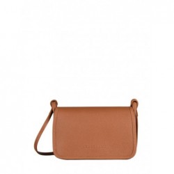 Sac bandoulière mini Le Foulonné cuir LONGCHAMP Caramel