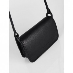 Sac bandoulière mini Le Foulonné cuir LONGCHAMP Noir