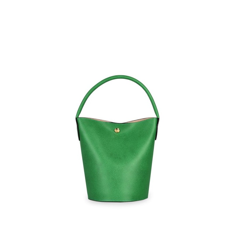 Sac seau Épure cuir LONGCHAMP Vert