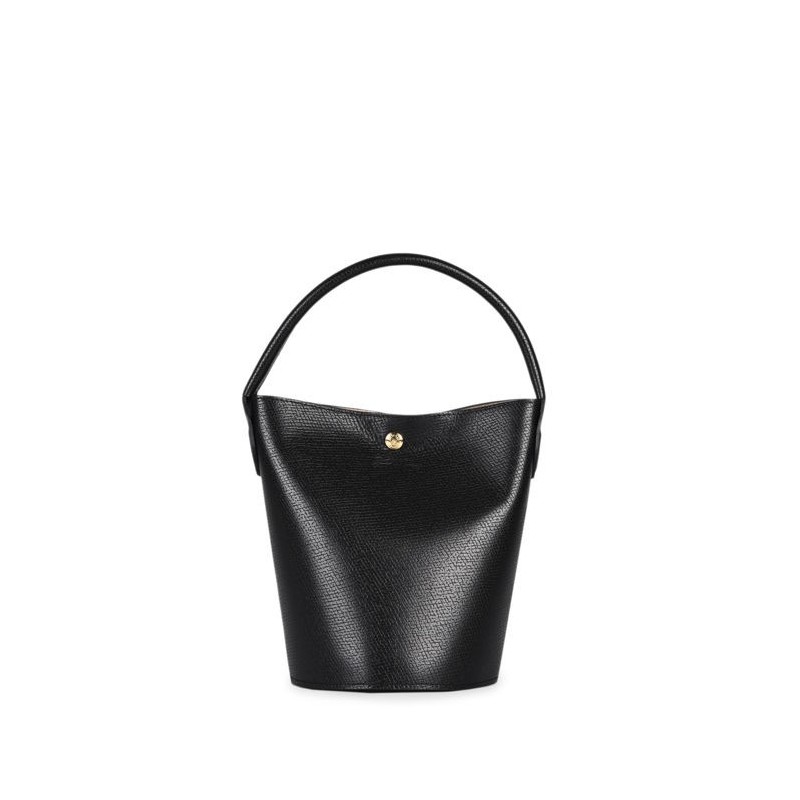 Sac seau Épure cuir LONGCHAMP Noir