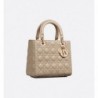 Sac Lady Dior Medium taupe