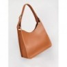 Sac porté épaule Le Foulonné cuir LONGCHAMP Caramel