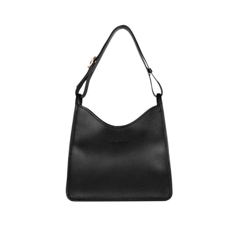 Sac porté épaule Le Foulonné cuir LONGCHAMP Noir